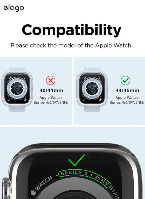 elago Apple Watch (45/44mm) Case Duo