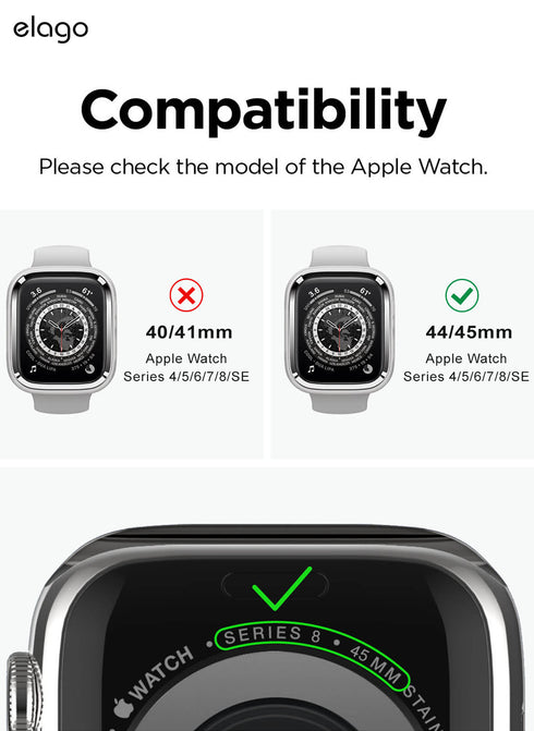 elago Apple Watch (45/44mm) Case Duo