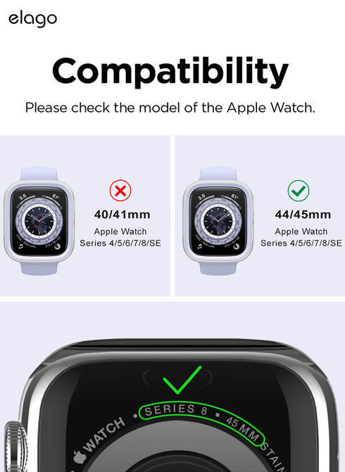 elago Apple Watch (45/44mm) Case Duo