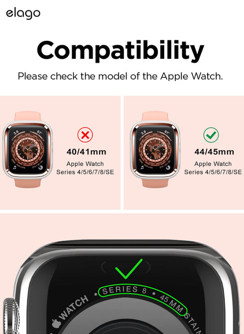elago Apple Watch (45/44mm) Case Duo