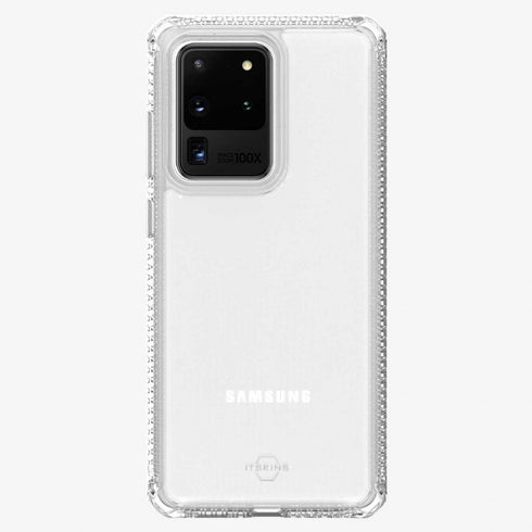 ITskins Samsung Galaxy S20 ULTRA case cover Hybrid Clear - Crystal Clear