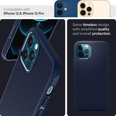 Spigen iPhone 12 and iPhone 12 PRO case cover Liquid Air