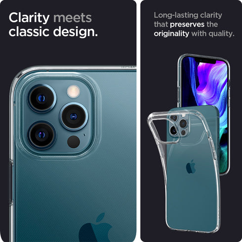 Spigen iPhone 12 Pro MAX Case Liquid Crystal