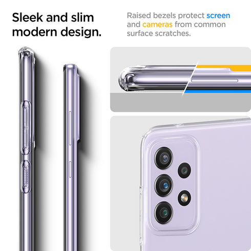 Spigen Samsung Galaxy A72 case cover Liquid Crystal - Crystal Clear