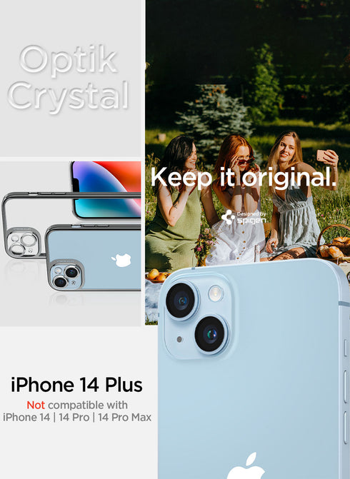 Spigen iPhone 14 PLUS Case Optik Crystal