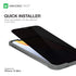 Amazing Thing iPhone 12 Mini Tempered Glass Screen Protector Privacy Supreme