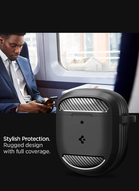 Spigen Bose QuietComfort EarBuds II Case Rugged Armor