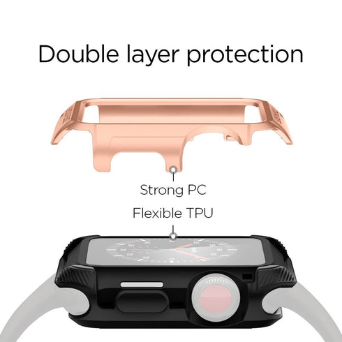 Spigen Apple Watch case cover (42mm) Tough Armor 2 - Blush Gold