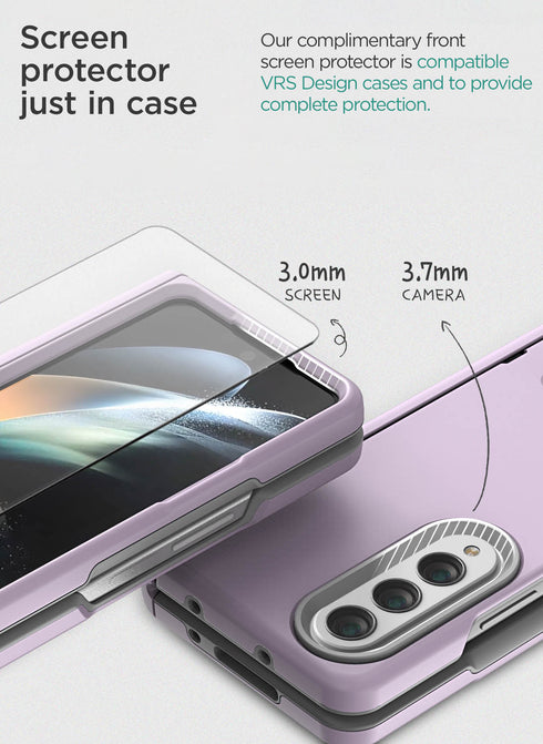 VRS Design Samsung Galaxy Z Fold 4 Case Terra Guard Modern