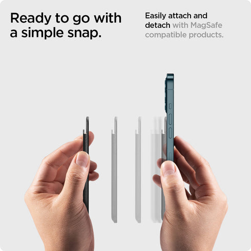 Spigen Magnetic Wallet 2 Cards Holder Valentinus (MagFit)