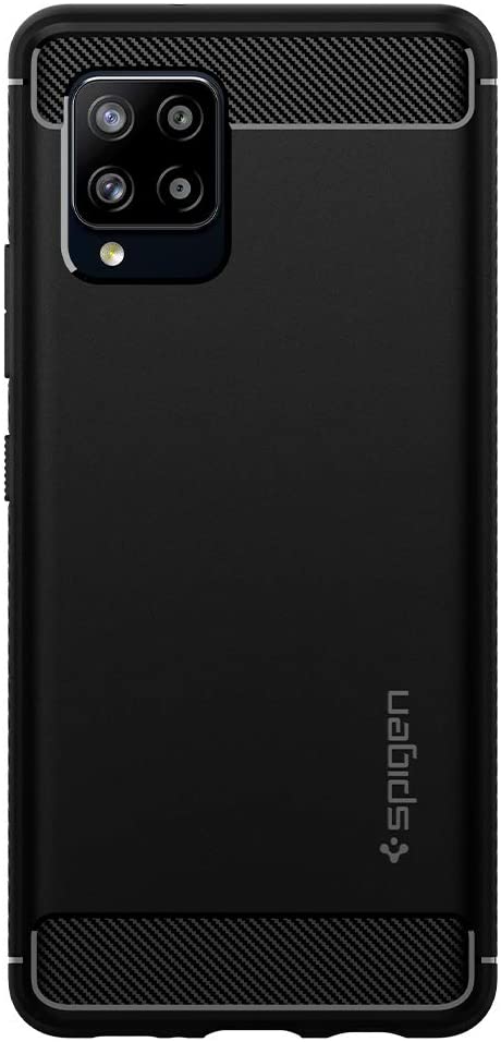 Spigen Samsung Galaxy A42 case cover Rugged Armor - Matte Black
