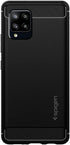 Spigen Samsung Galaxy A42 case cover Rugged Armor - Matte Black
