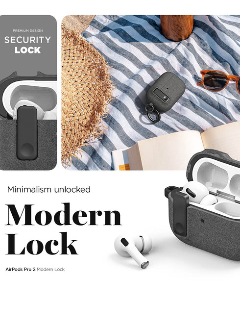 VRS Design AirPods PRO 2 Case Modern Lock