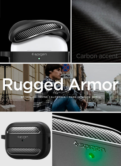 Spigen AirPods PRO 2 Case Rugged Armor