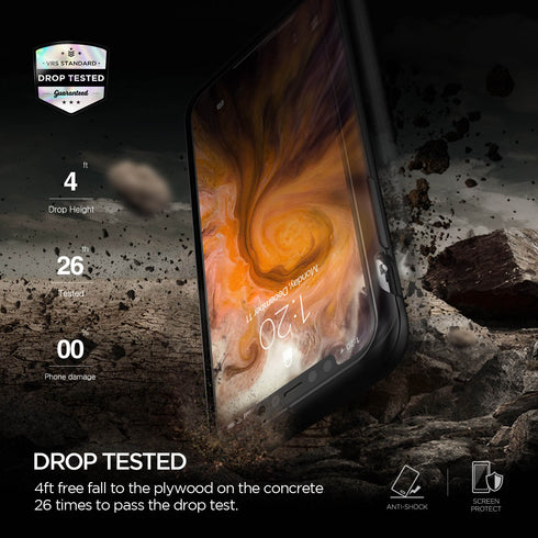 VRS Design iPhone 11 PRO case cover Crystal Mixx - Black