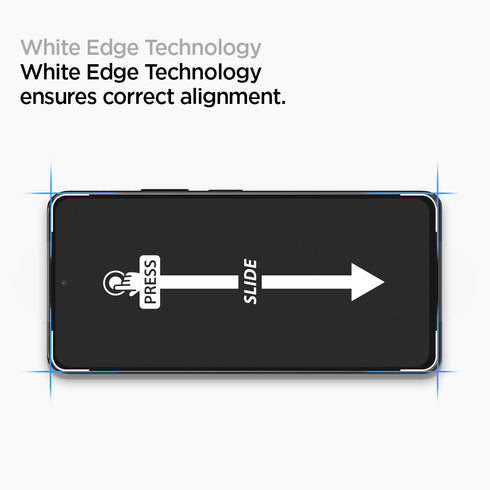 Spigen Xiaomi Redmi Note 10 and Redmi Note 10S Tempered Glass Screen Protector GLAStR Slim