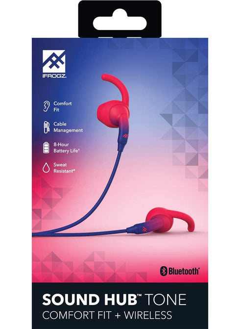 iFrogz Sound Hub tone Bluetooth Wireless Earbuds