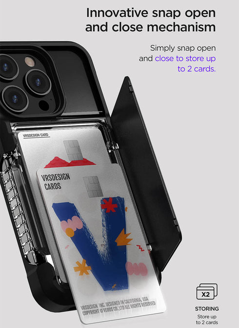 VRS Design iPhone 14 PRO Case Neo Flip