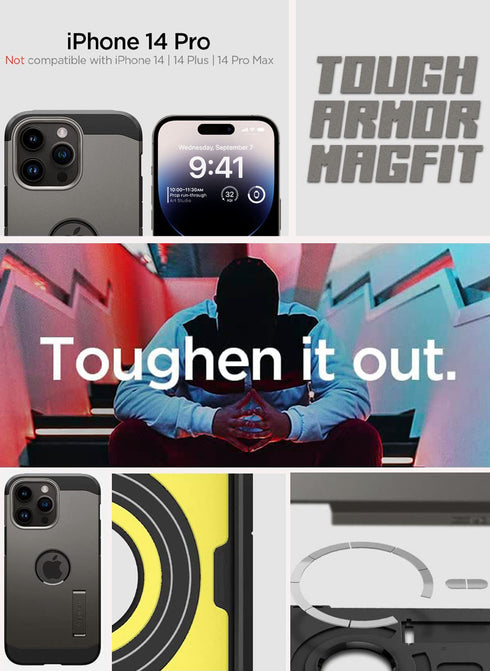 Spigen iPhone 14 PRO Case Tough Armor (MagFit)