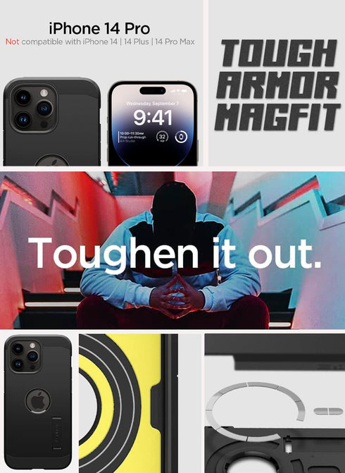 Spigen iPhone 14 PRO Case Tough Armor (MagFit)