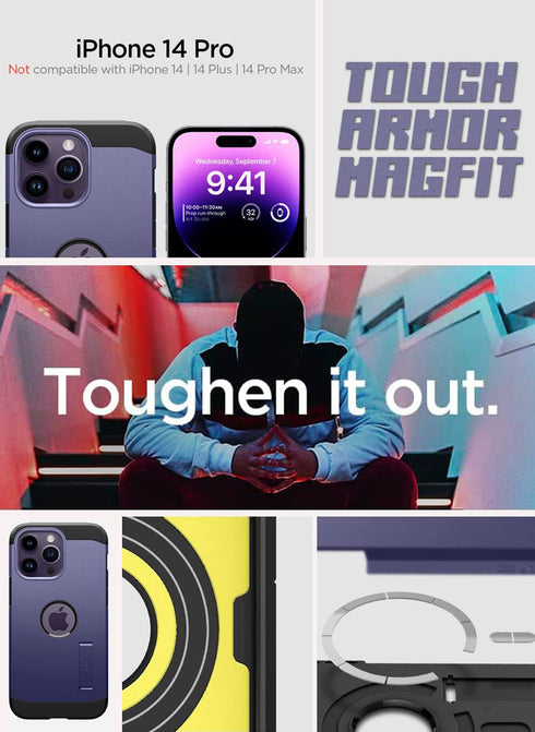 Spigen iPhone 14 PRO Case Tough Armor (MagFit)