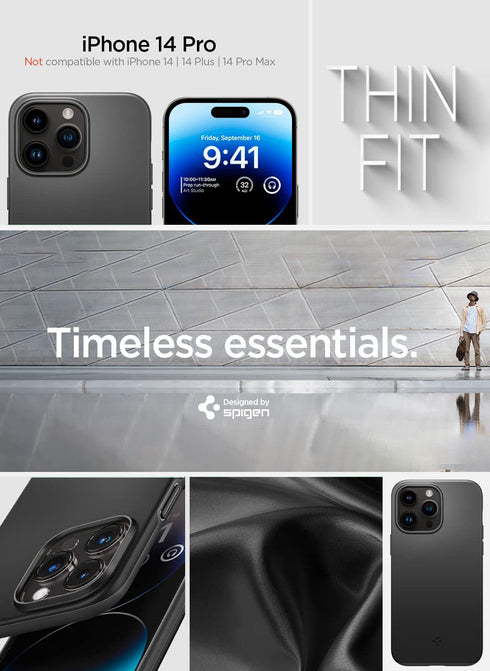 Spigen iPhone 14 PRO Case Thin Fit