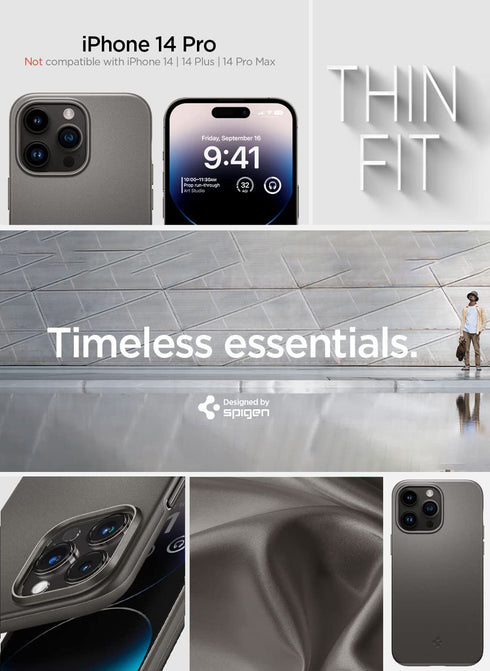 Spigen iPhone 14 PRO Case Thin Fit