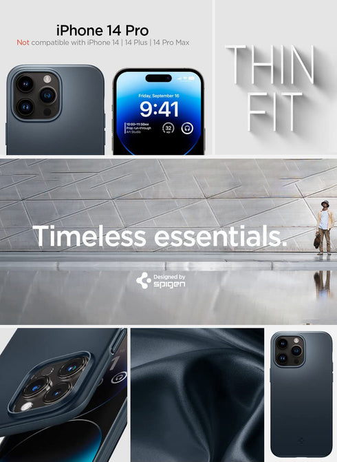 Spigen iPhone 14 PRO Case Thin Fit