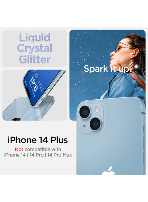 Spigen iPhone 14 PLUS Case Liquid Crystal Glitter