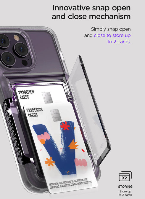 VRS Design iPhone 14 Pro MAX Case Neo Flip