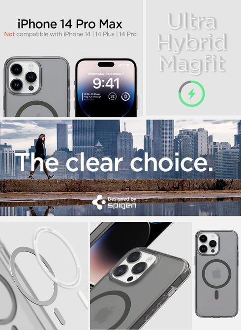 Spigen iPhone 14 Pro MAX Case Ultra Hybrid (MagFit)