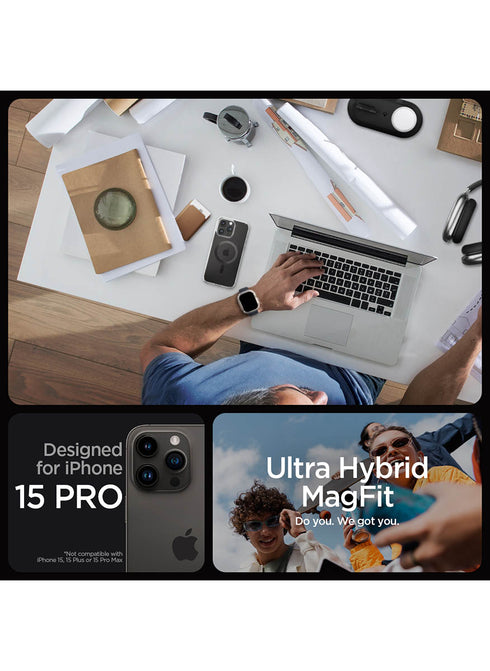 Spigen iPhone 15 PRO Case Ultra Hybrid MagFit