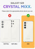 VRS Design Samsung Galaxy S23 Case Crystal Mixx