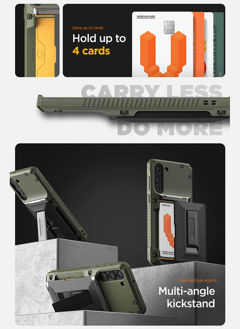 VRS Design Samsung Galaxy S23 PLUS Case Damda Glide Hybrid