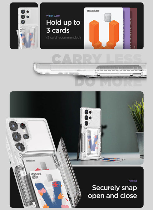 VRS Design Samsung Galaxy S23 ULTRA Case Neo Flip ACTIVE