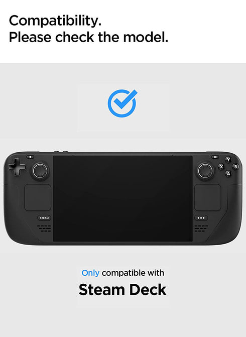 Spigen Steam Deck Tempered Glass Screen Protector GLAStR EZ Fit