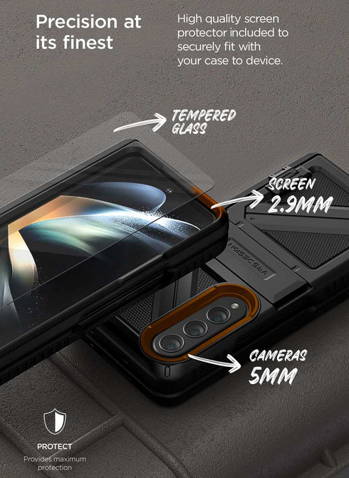 VRS Design Samsung Galaxy Z Fold 4 Case Terra Guard ULTIMATE