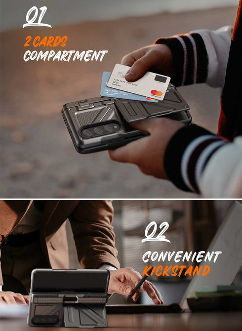 VRS Design Samsung Galaxy Z Fold 4 Case Terra Guard ULTIMATE GO S