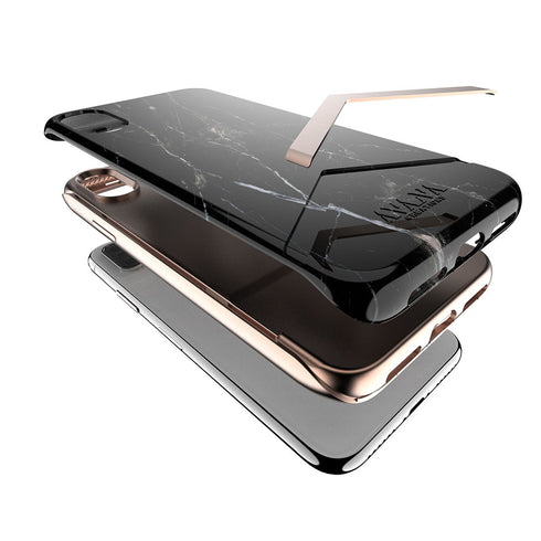 ITskins iPhone X and iPhone XS case cover Avana Must - Carbon Marble