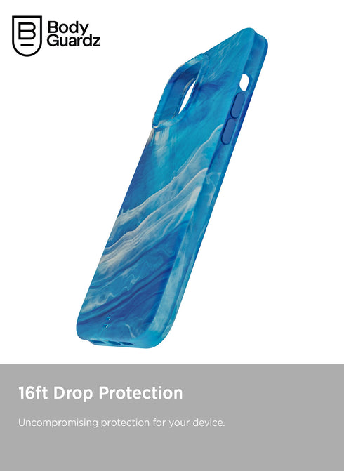BodyGuardz iPhone 15 PRO Case Carve MARBLE