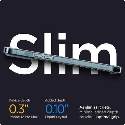 Spigen iPhone 12 Pro MAX Case Crystal Flex