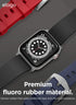 elago Apple Watch Band (44/42mm) Fluoro Rubber Strap