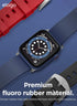 elago Apple Watch Band (44/42mm) Fluoro Rubber Strap