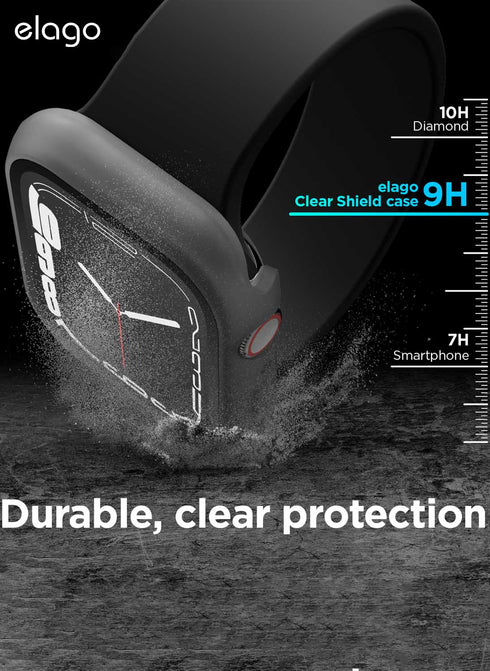 elago Apple Watch 45mm Case Clear Shield