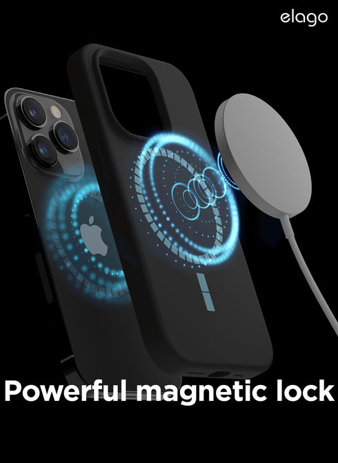 elago iPhone 14 Pro Case Silicone (MagSafe)