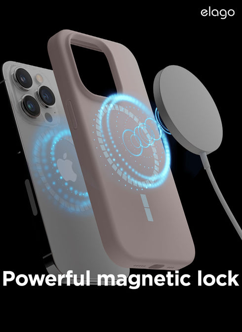 elago iPhone 14 Pro Case Silicone (MagSafe)