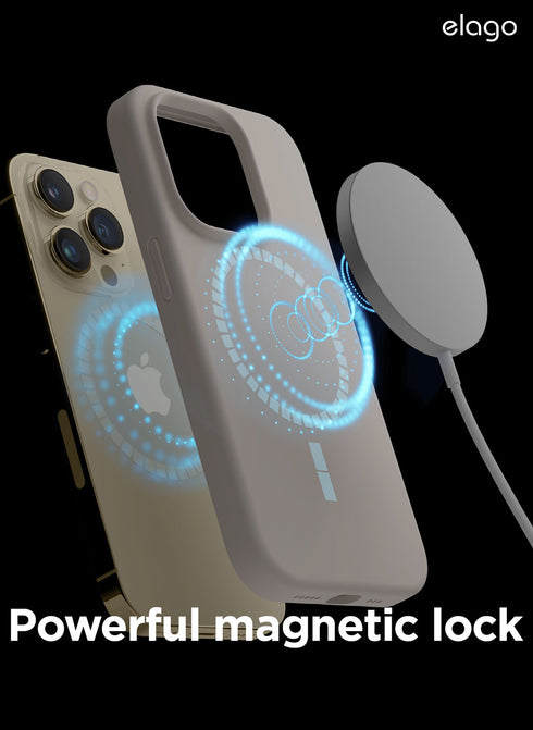 elago iPhone 14 Pro Case Silicone (MagSafe)