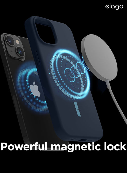 elago iPhone 14 PLUS Case Silicone (MagSafe)