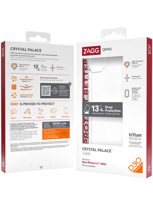 Gear4 iPhone 14 Case D3O Crystal Palace