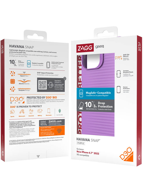 Gear4 iPhone 14 PLUS Case D3O Havana Snap (MagSafe)